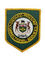 Canadian Ontario Ministry Correctional Services Blazer Crest Canadian Ontario Ministry Correctional Services Blazer Crest