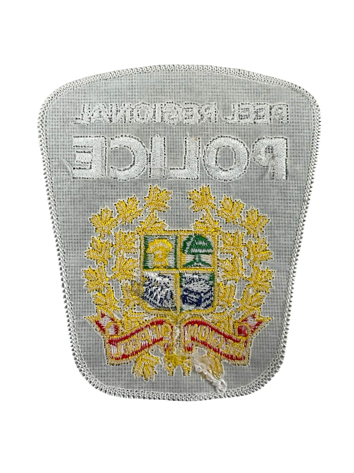 Canadian Peel Regional Ontario Police Patch Canadian Peel Regional Ontario Police Patch