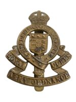 WW2 British Royal Army Ordnance Corps Cap Badge