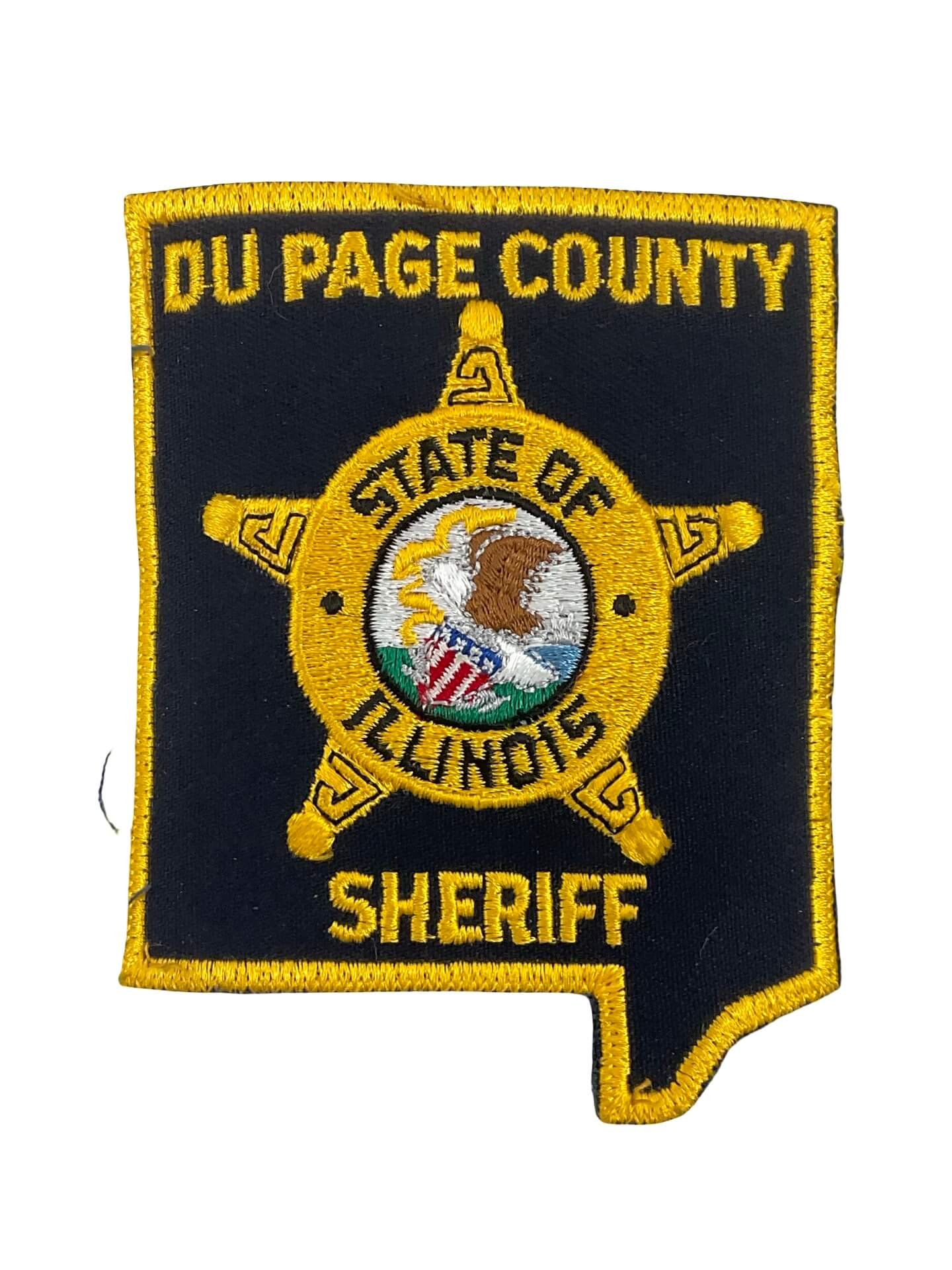 US State of Illinois Du Page County Sheriff Patch US State of Illinois Du Page County Sheriff Patch