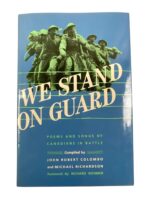 WW1 WW2 Canadian We Stand On Guard Poems and Songs Used Hardcover Reference Book