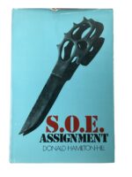 WW2 British S.O.E. Assignment Donald Hamilton-Hill Used Hardcover Reference Book