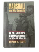 WW2 US Marshall and His Generals Army Commanders in World War 2 Used Hardcover Reference Book