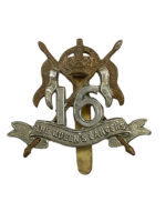 WW2 British Army 16th The Queen's Lancers Cap Badge
