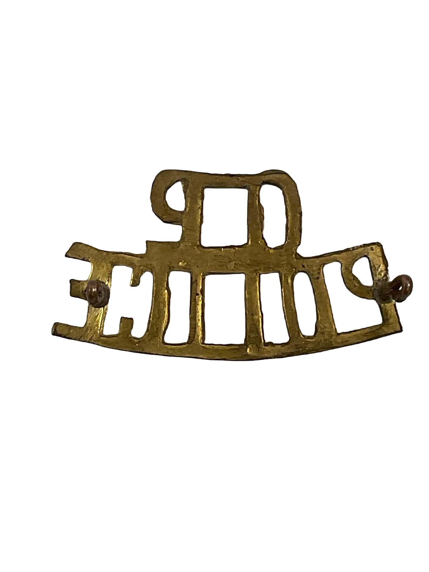 Canadian Ontario Provincial Police OPP Shoulder Title Insignia Single Vintage Canadian Ontario Provincial Police OPP Shoulder Title Insignia Single Vintage