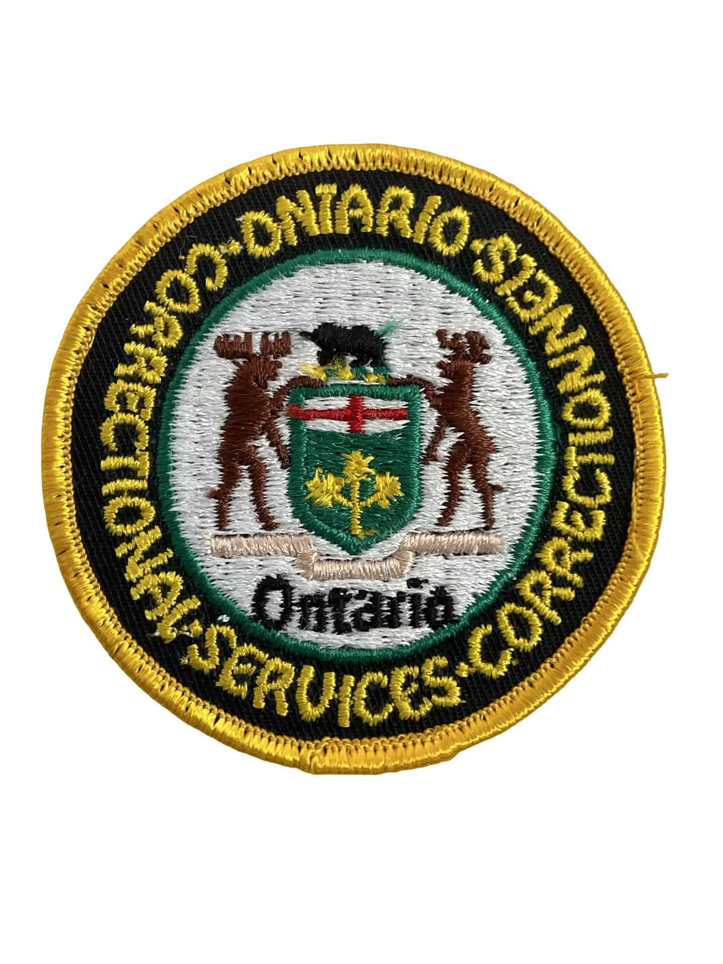Canadian Correctional Services Ontario Patch Canadian Correctional Services Ontario Patch