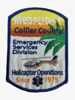 US Collier County Florida Medflight Emergency Services Division Helicopter Operations Patch