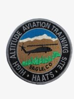 US High Altitude Army National Guard Aviation Training Site HAATS Eagle Colorado Helicopter Patch