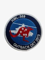 US USMC HML-369 Outback Det 2013 Helicopter Patch