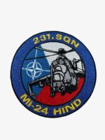 Czech Armed Forces MI-24 Hind 231st Helicopter Squadron Patch