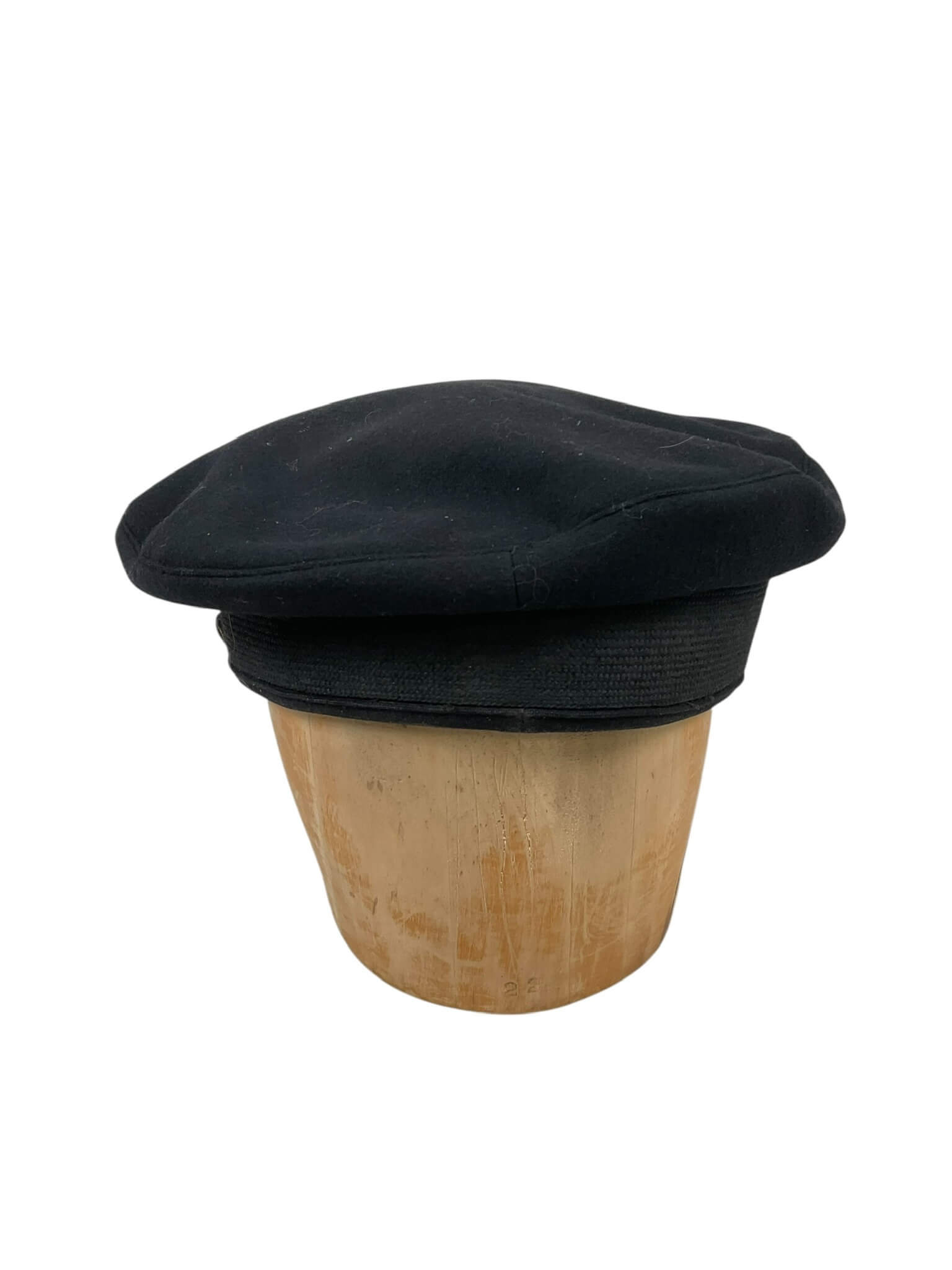 WW2 Canadian RCN Navy Petty Officer Peak Cap Hat With Broken Chin Strap WW2 Canadian RCN Navy Petty Officer Peak Cap Hat With Broken Chin Strap
