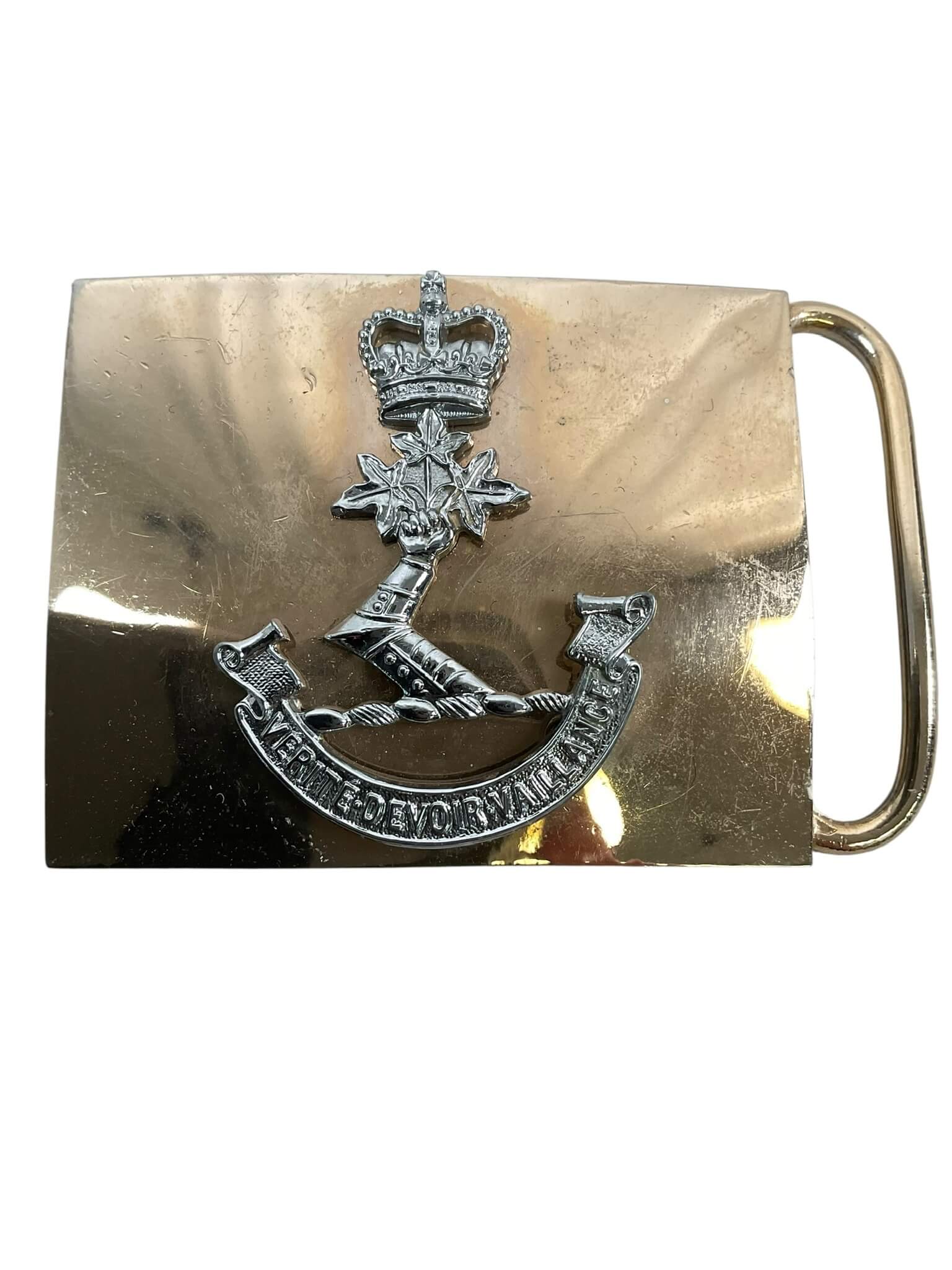 Canadian Royal Military College Belt Buckle Canadian Royal Military College Belt Buckle