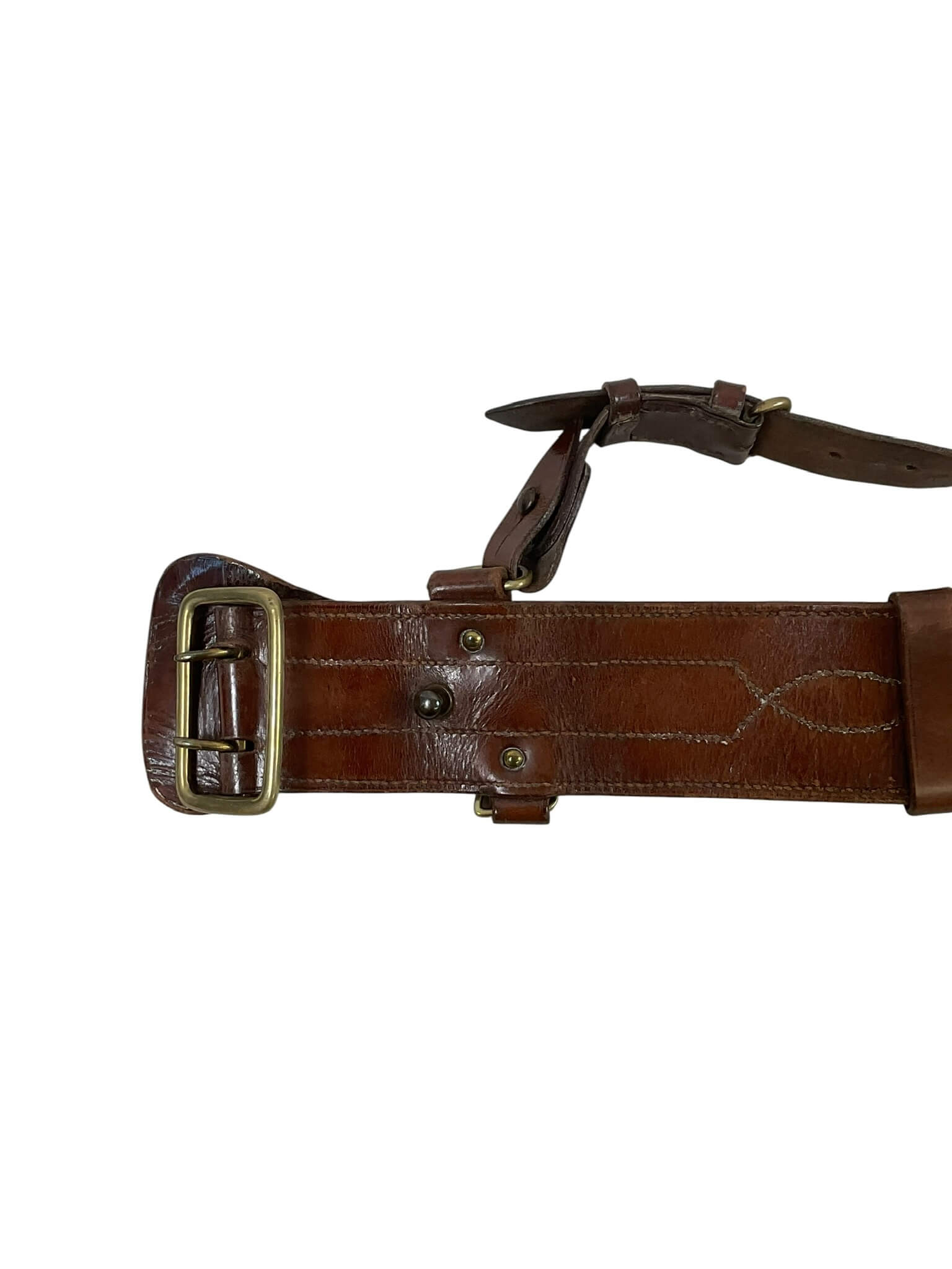 WW1 British BEF Named Officer's Sam Browne With Holster H.E. Broadbent 9th Lincolnshire Regiment WW1 British BEF Named Officer's Sam Browne With Holster H.E. Broadbent 9th Lincolnshire Regiment