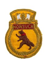 Canadian RCN Navy HMCS Nonsuch Ships Patch Crest Insignia Canadian RCN Navy HMCS Nonsuch Ships Patch Crest Insignia