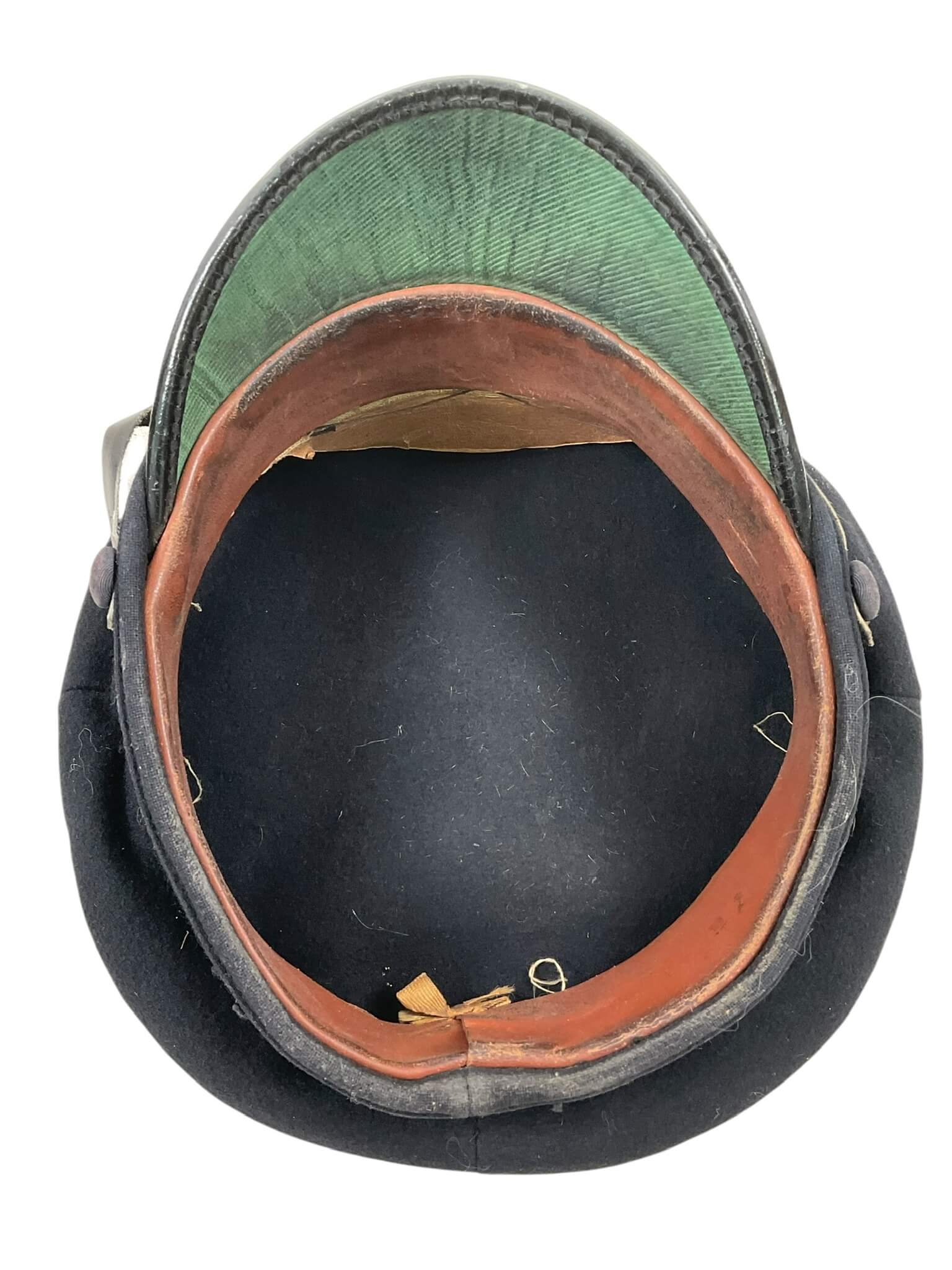 WW2 Canadian RCN Navy Petty Officer Peak Cap Hat With Broken Chin Strap WW2 Canadian RCN Navy Petty Officer Peak Cap Hat With Broken Chin Strap
