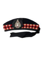 WW2 Canadian Essex Scottish Diced Glengarry With Cap Badge