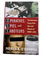 WW2 US OSS Operatives, Spies, and Saboteurs Used Hardcover Reference Book WW2 US OSS Operatives, Spies, and Saboteurs Used Hardcover Reference Book