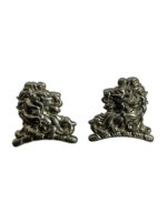 WW2 Canadian Essex Scottish Regiment Collars Insignia Pair