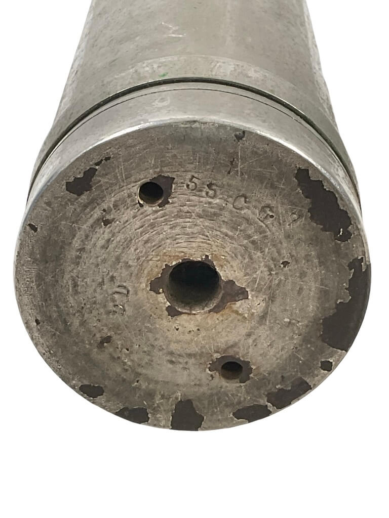 WW1 British BEF 18 Pounder Shell Chromed INERT WW1 British BEF 18 Pounder Shell Chromed INERT