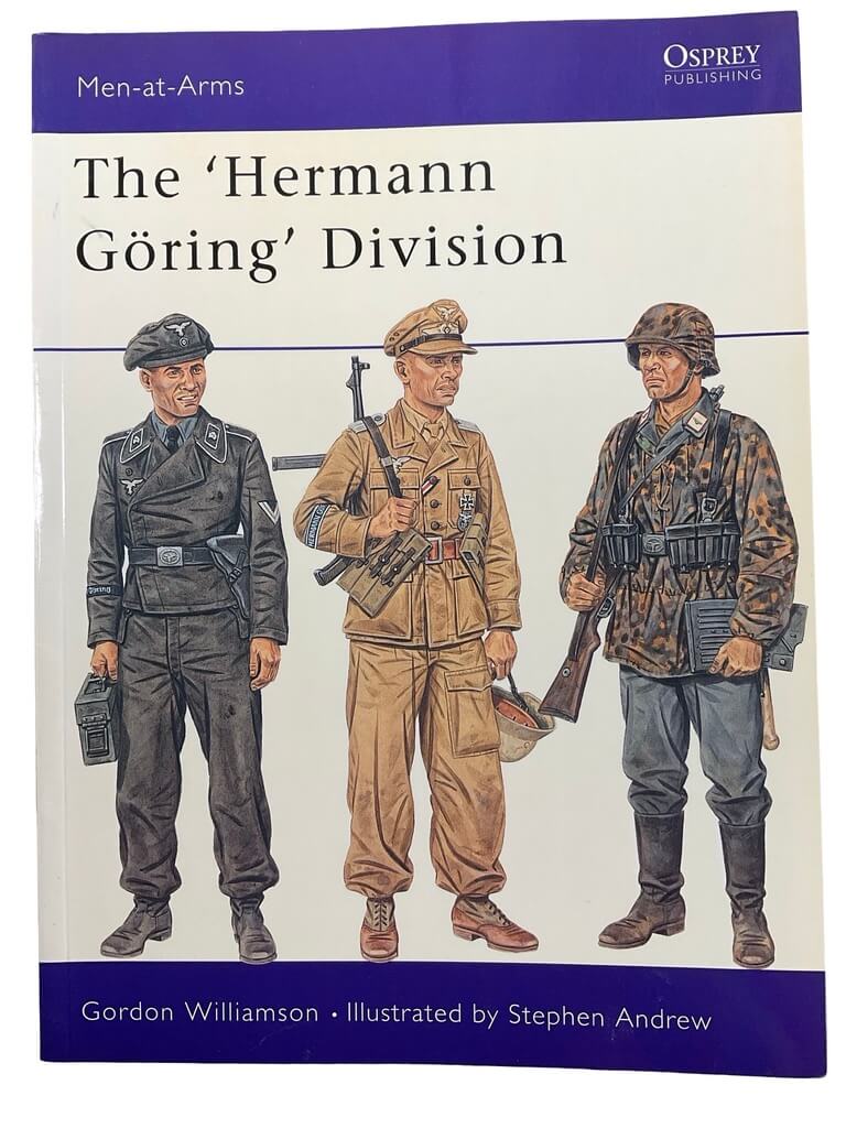WW2 German The Hermann Goring Division Osprey Men At Arms No 385 Used Softcover Reference Book WW2 German The Hermann Goring Division Osprey Men At Arms No 385 Used Softcover Reference Book