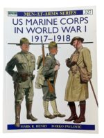 WW1 US Marine Corps in World War 1 1917-1918 Osprey Men At Arms No 327 Used Softcover Reference Book WW1 US Marine Corps in World War 1 1917-1918 Osprey Men At Arms No 327 Used Softcover Reference Book