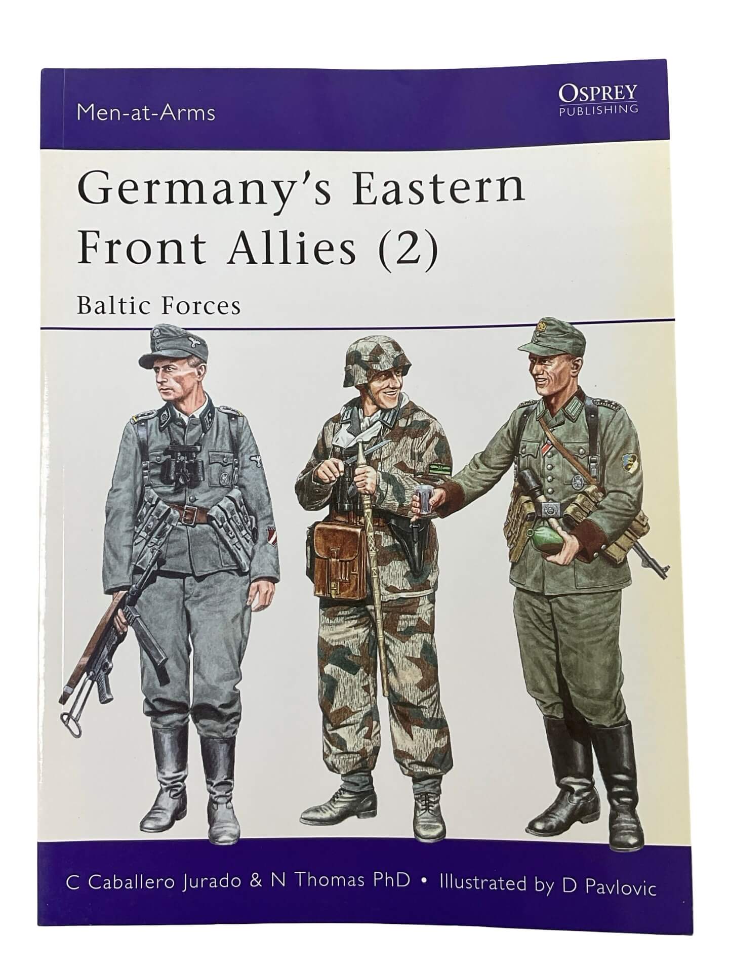 WW2 Germany's Eastern Front Allies (2) Baltic Forces Osprey Men At Arms No 363 Used Softcover Reference Book WW2 Germany's Eastern Front Allies (2) Baltic Forces Osprey Men At Arms No 363 Used Softcover Reference Book