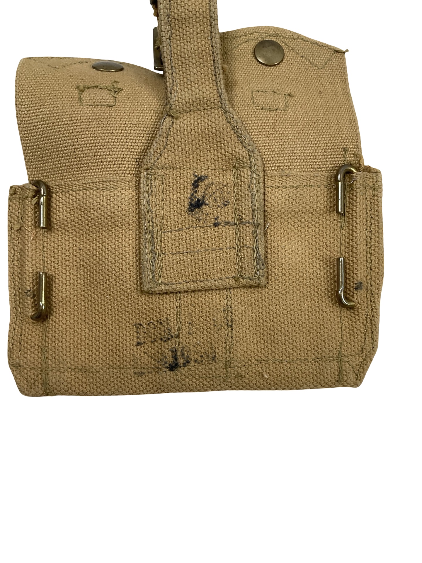 Canadian Army Korean War P37 Ammo Pouches Pair Canadian Army Korean War P37 Ammo Pouches Pair