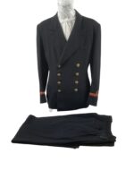WW2 Canadian RCN Navy Medical Officer's Named Service Dress With Trousers Pants