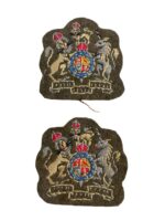WW2 British Army Warrant Officer 1 Rank Insignia Pair