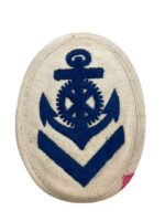 WW2 German Kriegsmarine Senior NCO Trade Badge Patch White