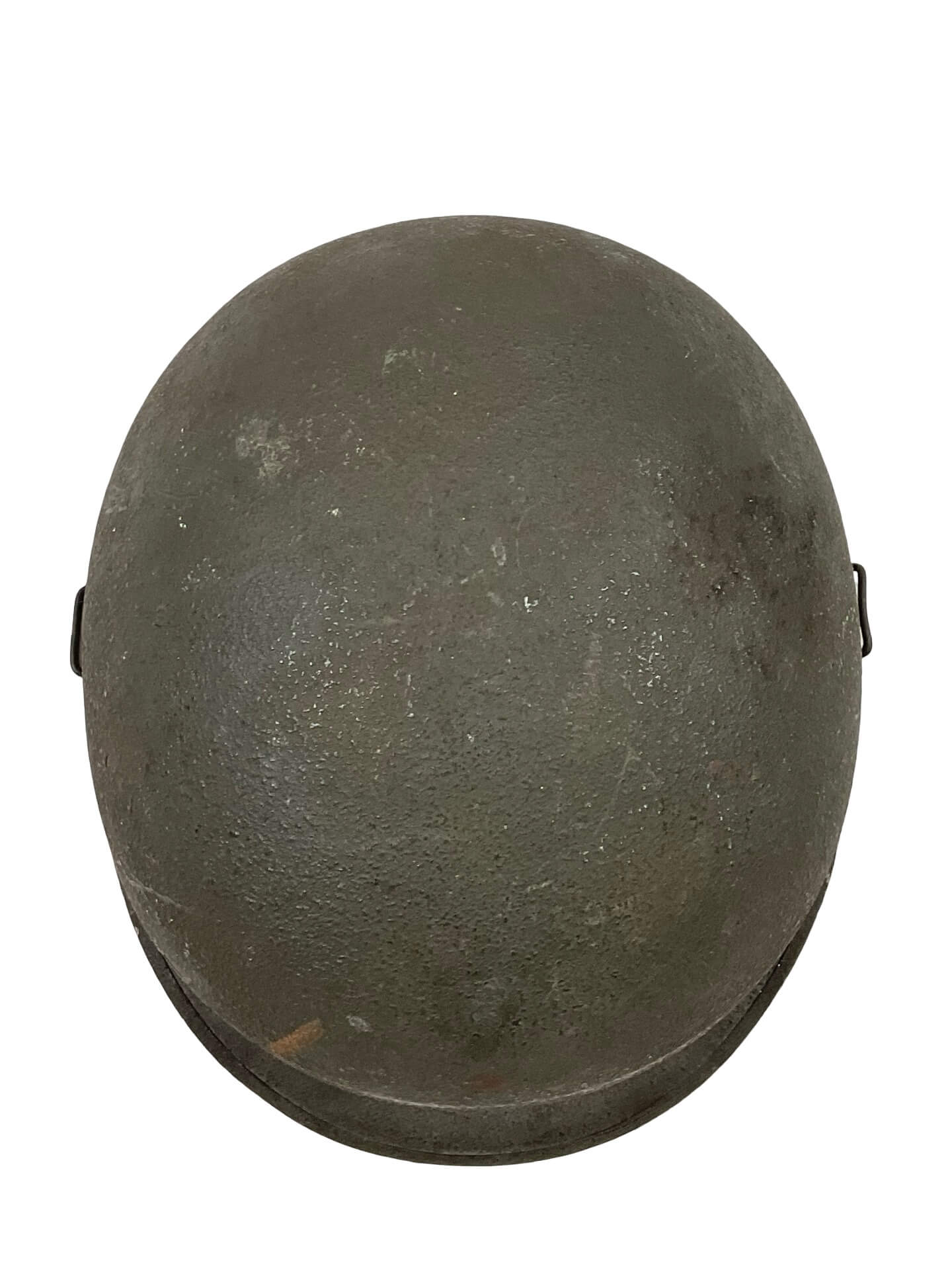 WW2 US M1 Helmet Rear Seam Swivel Bale With Liner WW2 US M1 Helmet Rear Seam Swivel Bale With Liner