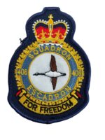 Canadian Forces RCAF 408 Squadron Heraldic Colour Crest Patch Vintage Canadian Forces RCAF 408 Squadron Heraldic Colour Crest Patch Vintage