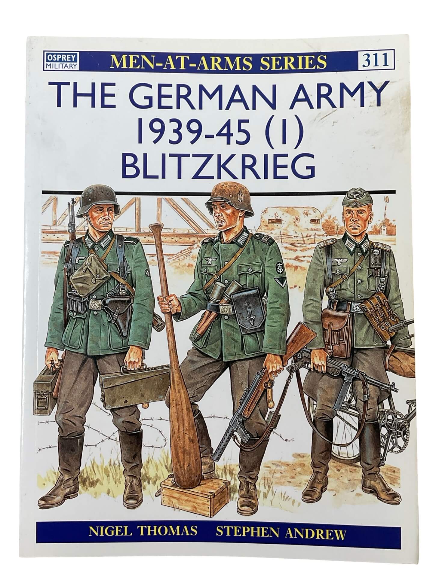 WW2 The German Army (1) Blitzkrieg Osprey Men At Arms No 311 Used Softcover Reference Book WW2 The German Army (1) Blitzkrieg Osprey Men At Arms No 311 Used Softcover Reference Book