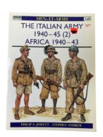 WW2 The Italian Army (2) Africa 1940-43 Osprey Men At Arms No 349 Used Softcover Reference Book