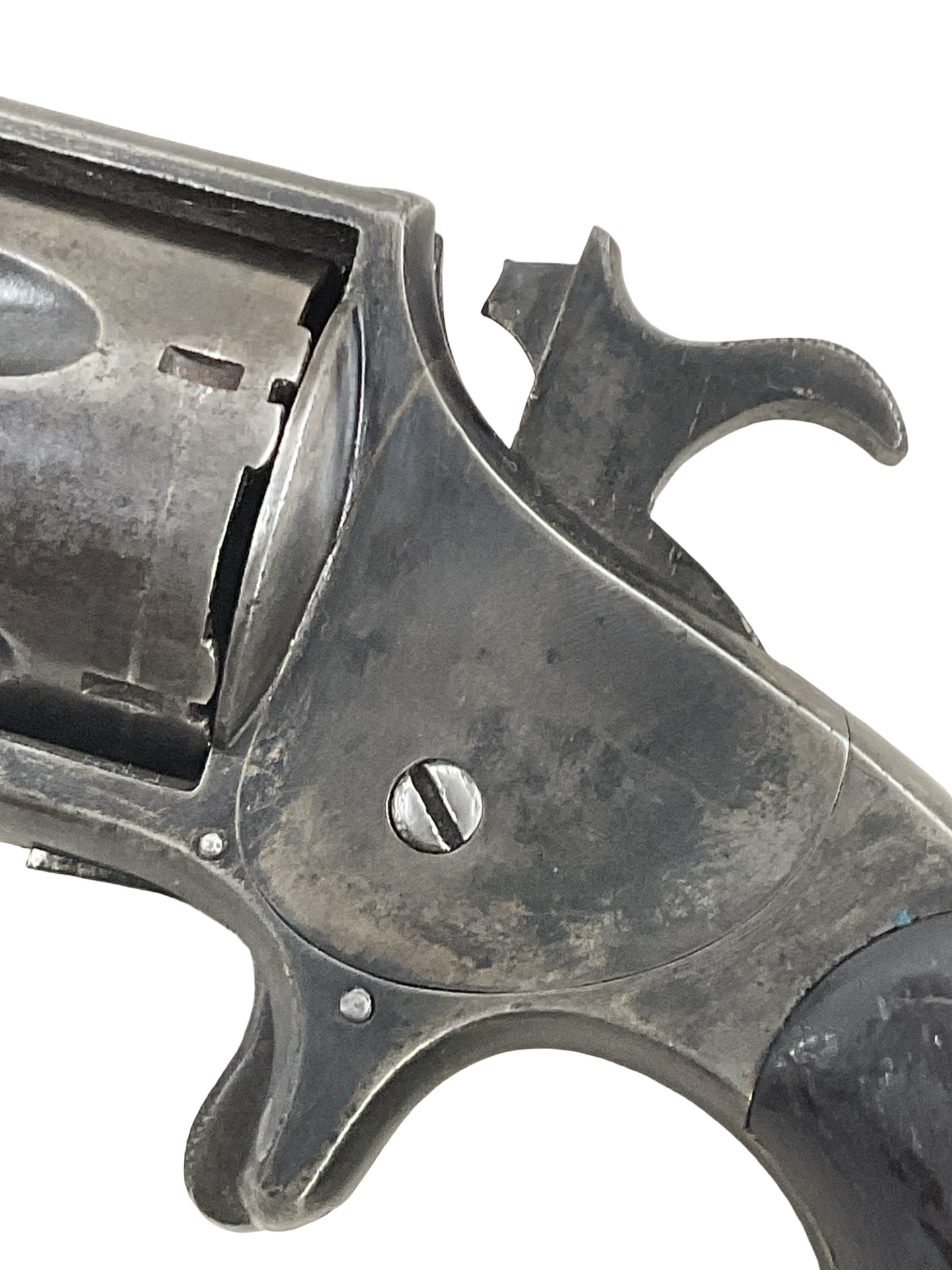 US Hopkins and Allen .41 Rimfire 5 Shot XL No 6 Swing Out Cylinder ANTIQUE NO PERMIT REQUIRED US Hopkins and Allen .41 Rimfire 5 Shot XL No 6 Swing Out Cylinder ANTIQUE NO PERMIT REQUIRED