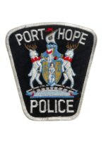 Canadian Port Hope Ontario Police Patch Canadian Port Hope Ontario Police Patch