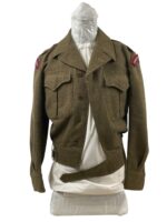 Canadian Forces Korean War PWOR Officer's Battledress Jacket Size 5 Dated 1952