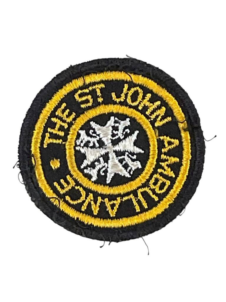 Canadian Police The St. John Ambulance Patch Canadian Police The St. John Ambulance Patch