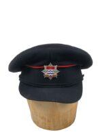 British London Fire Brigade Peak Cap Hat Size 7