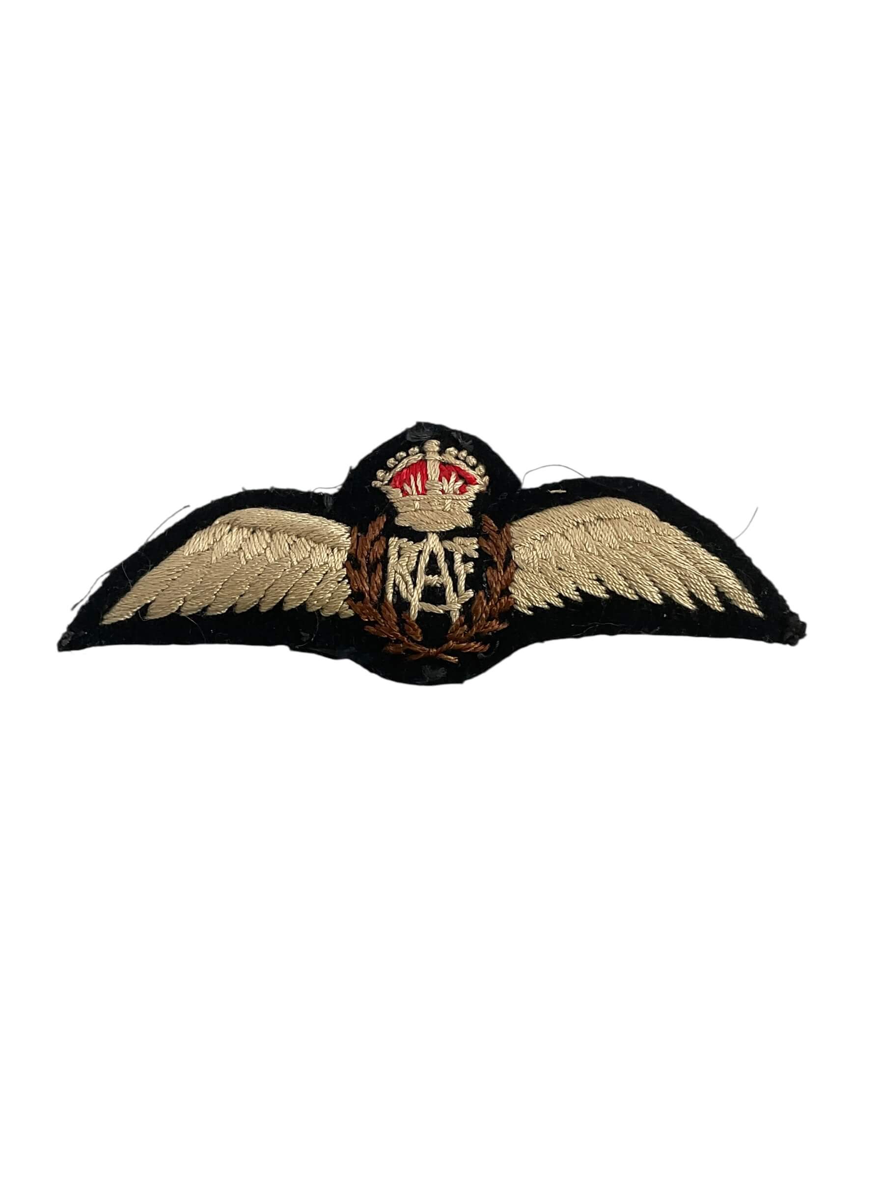WW2 Canadian RCAF Padded Pilots Wings WW2 Canadian RCAF Padded Pilots Wings