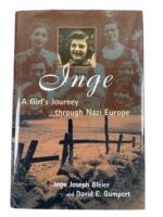 WW2 German Holocaust Inge A Girl's Journey Through Nazi Europe Used Hardcover Reference Book