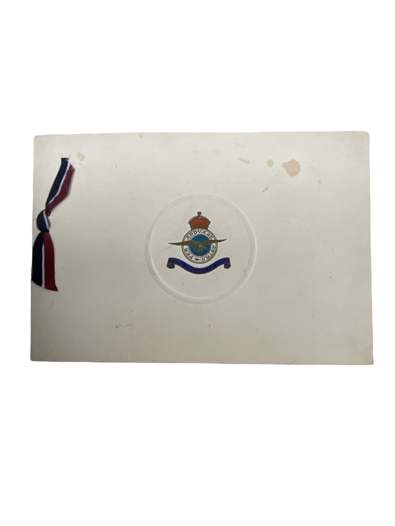 WW2 Canadian RCAF Christmas Card Patricia Bay B.C. WW2 Canadian RCAF Christmas Card Patricia Bay B.C.