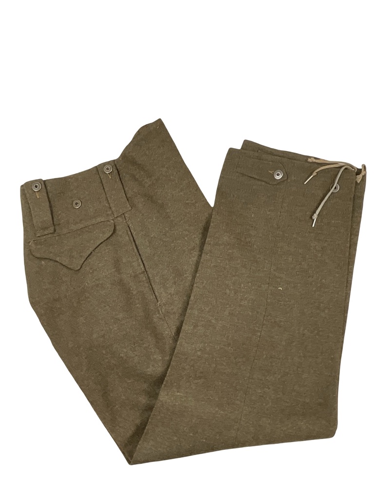 Canadian Army Korean War Battledress Trousers Pants Size 5 Dated 1951 Canadian Army Korean War Battledress Trousers Pants Size 5 Dated 1951
