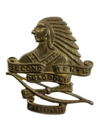 WW2 Canadian Second/Tenth (2nd/10th) Dragoons Cap Badge