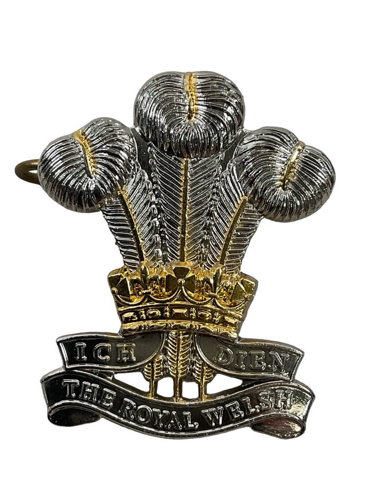 British The Royal Welsh Regiment Cap Badge British The Royal Welsh Regiment Cap Badge