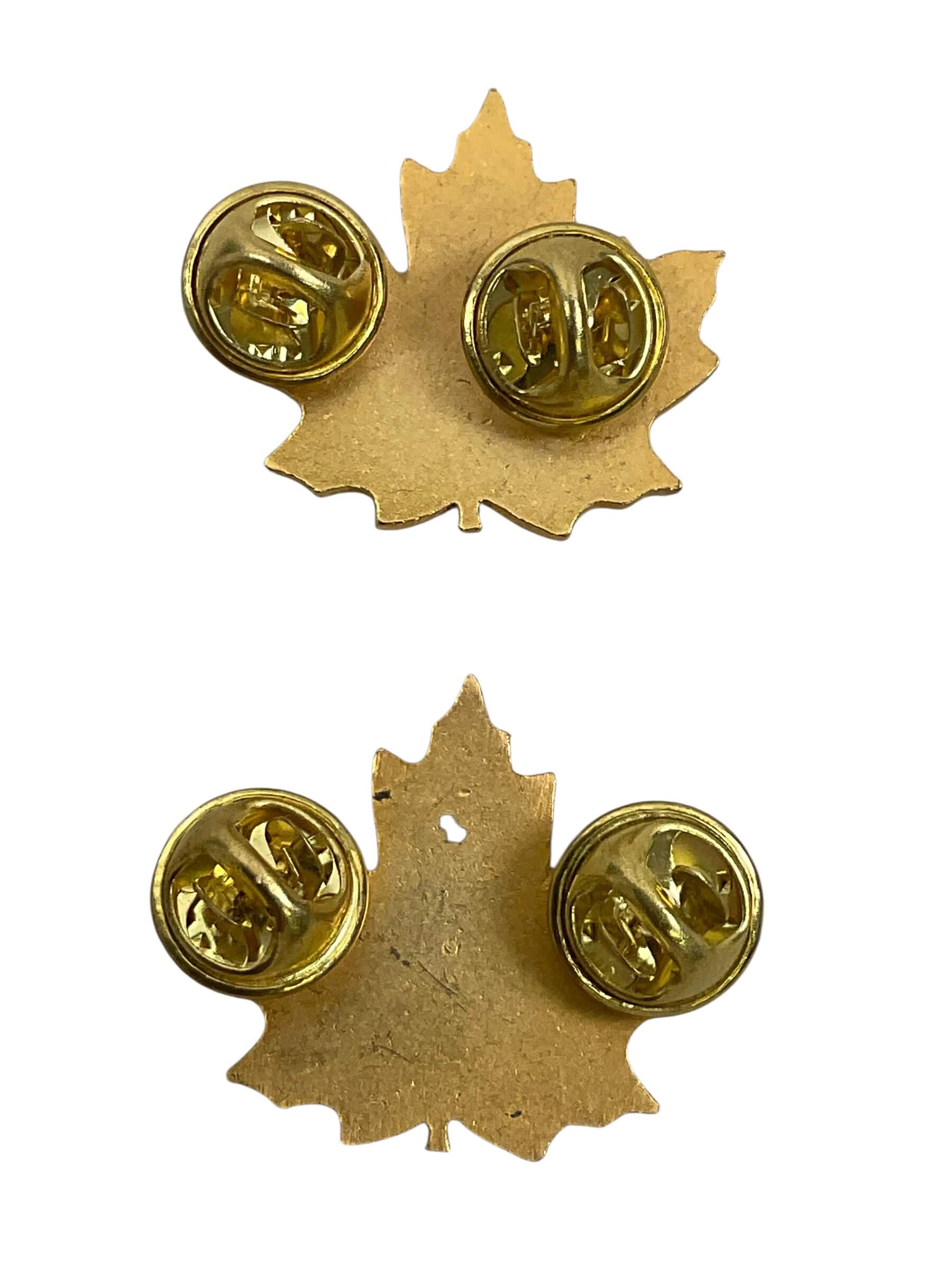 Canadian Forces CIC Army Cadets Officer's Collars Insignia Pair Canadian Forces CIC Army Cadets Officer's Collars Insignia Pair