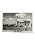 WW2 Canadian RCAF Aylmer Ontario A.T. S.6. Postcard 3 1/2" X 5 1/4"