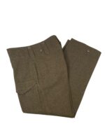 Canadian Army Korean War Battledress Trousers Pants Size 6 Dated 1953