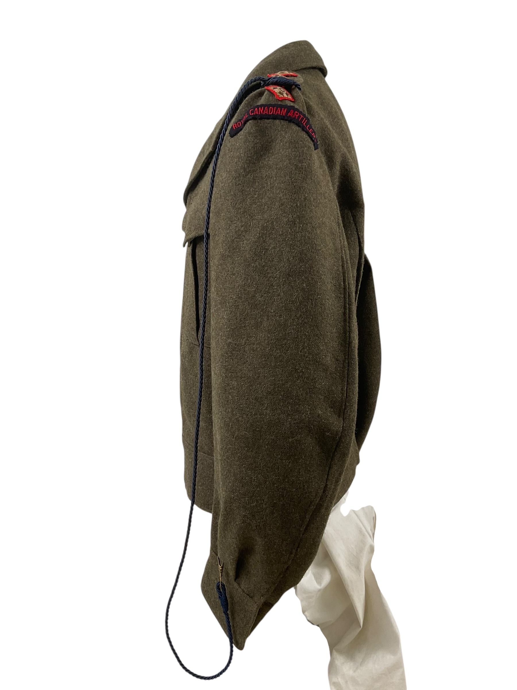 Canadian Army Korean War Officer's Battledress Jacket RCA Size 9 Dated 1951 Canadian Army Korean War Officer's Battledress Jacket RCA Size 9 Dated 1951