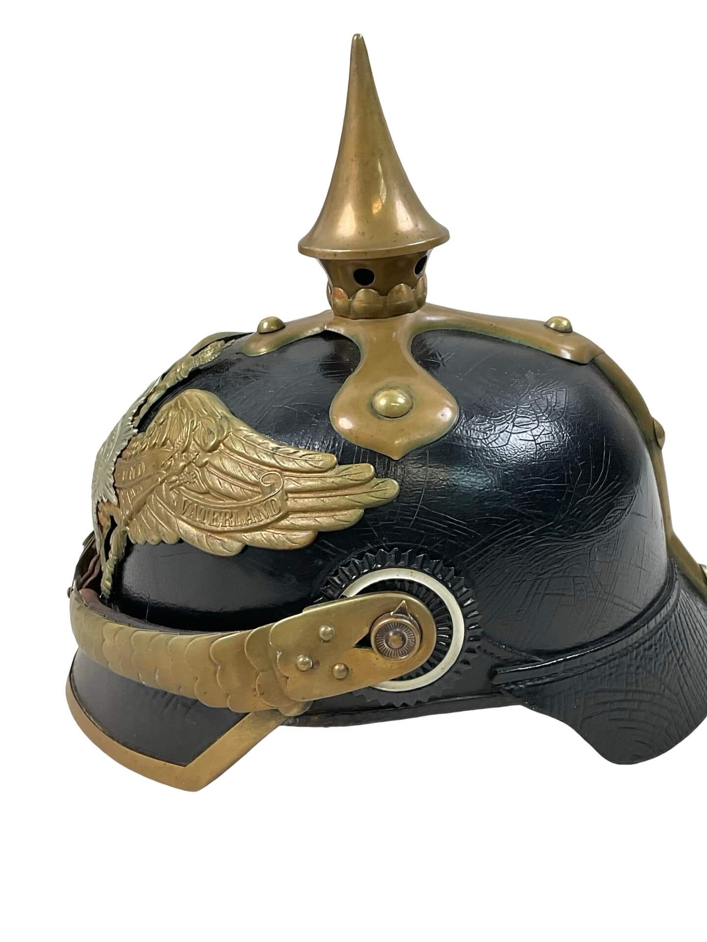 WW1 Imperial German Mounted Gendarmerie Spiked Helmet WW1 Imperial German Mounted Gendarmerie Spiked Helmet